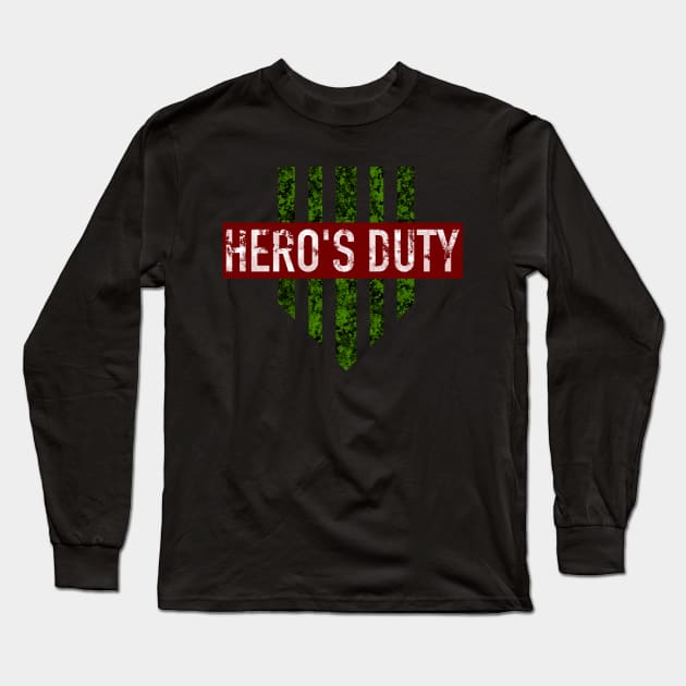 Hero's Duty Long Sleeve T-Shirt by Khr15_